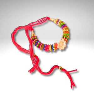 Elegant Colourful Bhabhi Rakhi