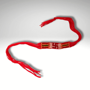 Traditional Mauli Rakhi with Swastik Design (Set of 2)