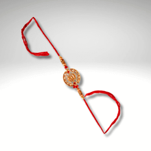 Shivji Damru Golden Premium Rakhi