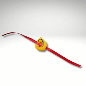 Smiley Eraser Rakhi for Kids