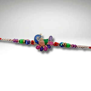 Peacock Design Rakhi for Mens
